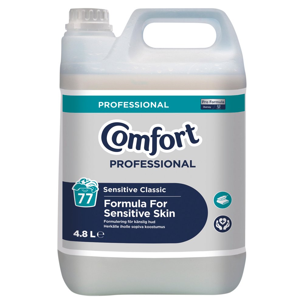 Comfort Professional Sensitive Classic Fabric Softener 2 x 4.8L 4.8Ltr × 2