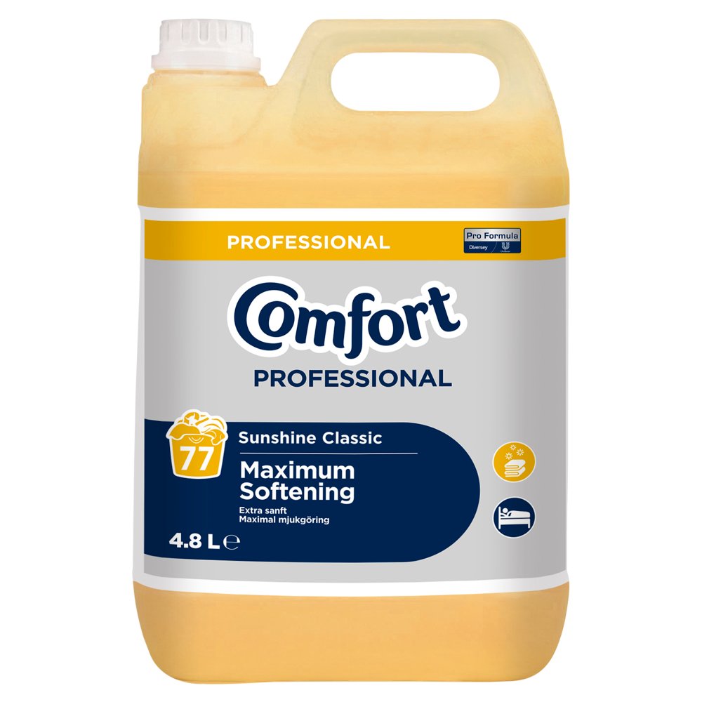 Comfort Professional Sunshine Classic Fabric Softener 2 x 4.8L 4.8Ltr × 2