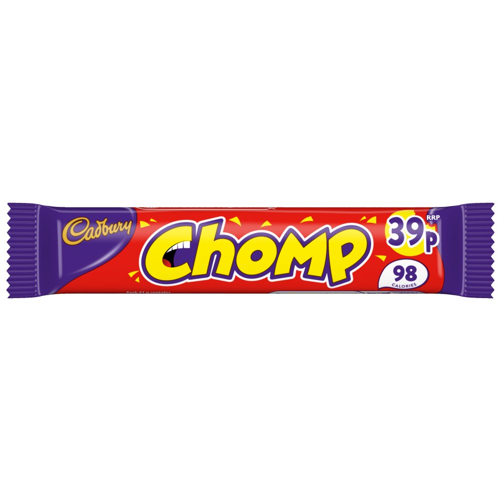 Cadbury Chomp Chocolate Bar 21g 21g × 60 × 1
