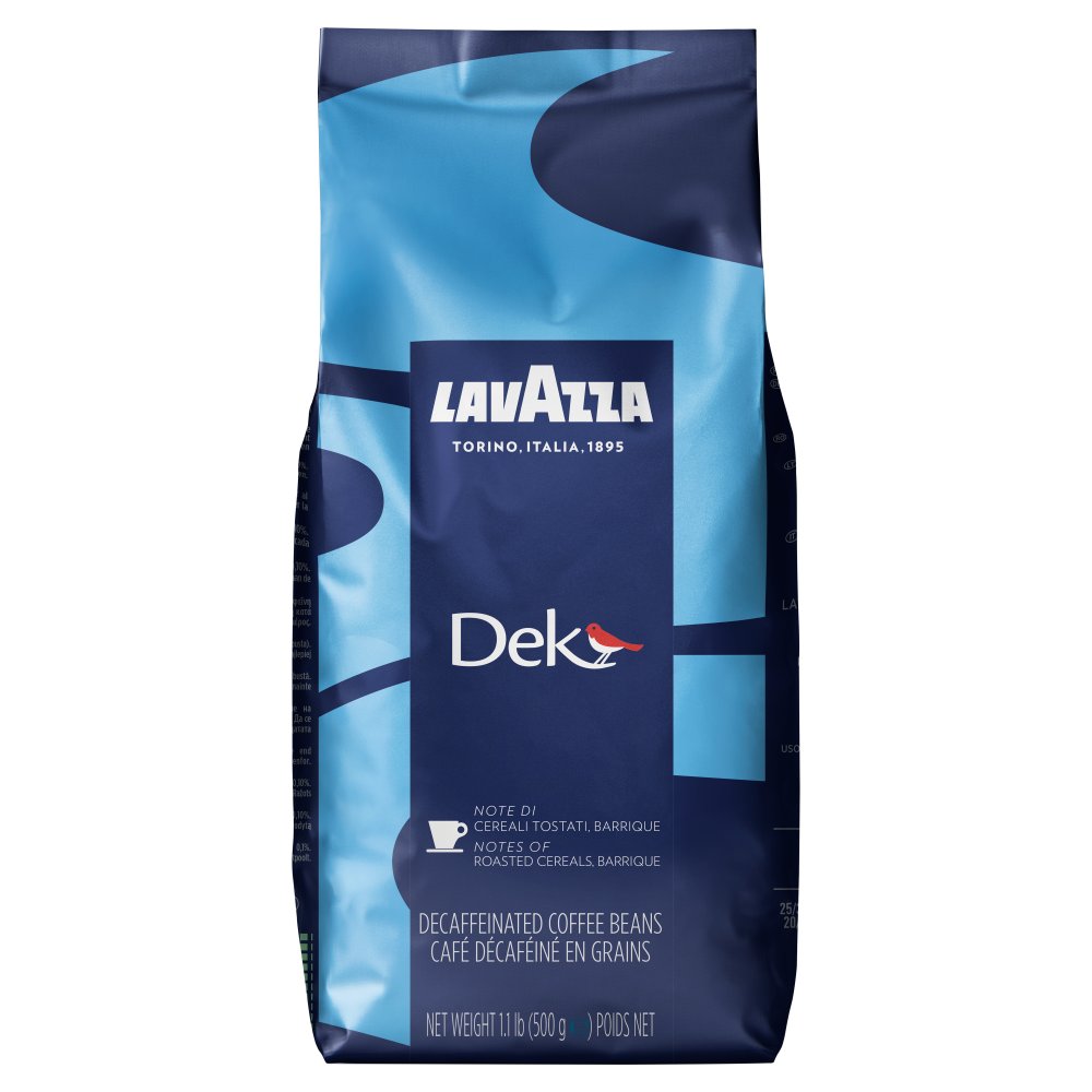 Lavazza Dek Decaffeinated Coffee Beans 500g 500g × 12