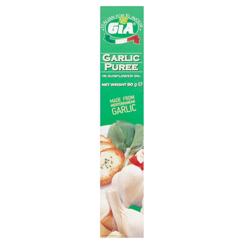 Gia Garlic Puree in Sunflower Oil 90g 90g × 12 × 1