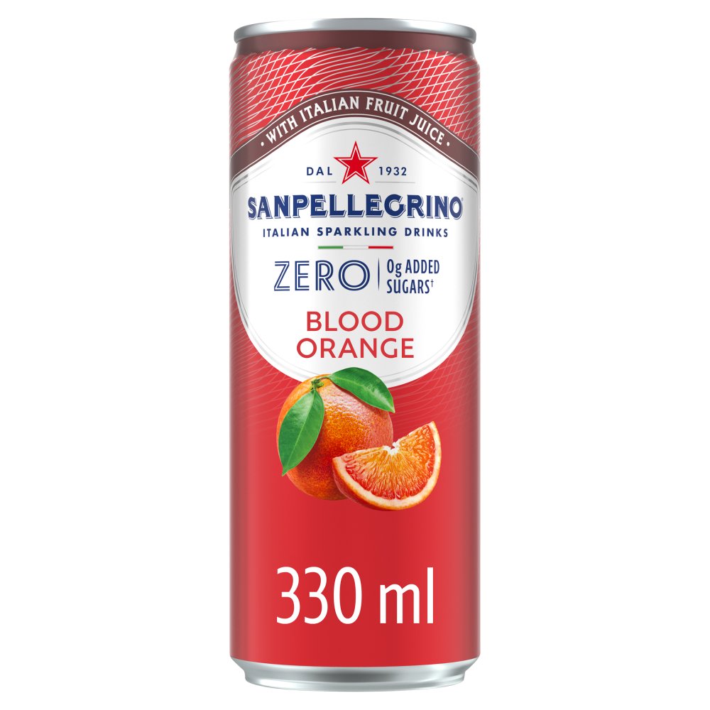 San Pellegrino Sparkling Blood Orange 330ml 330ml × 12 × 1