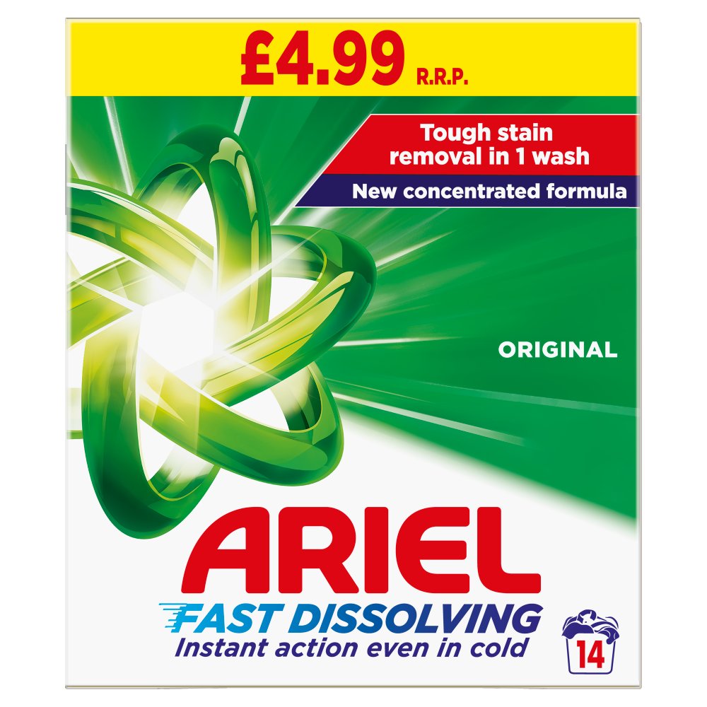 Ariel Washing Powder Original 700g, 14 Washes 700g × 6 × 1