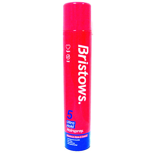 Bristows 5 Ultra Hold Hairspray 400ml 400ml × 6 × 1