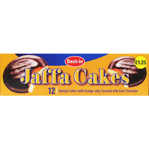 B/In Jaffa Cakes   150g × 12 × 1