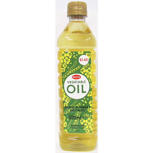 B/In Vegetable Oil   500ml × 6 × 1