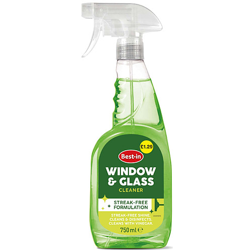 Bestin Window And Glass Cleaning Spray   750ml × 6 × 1