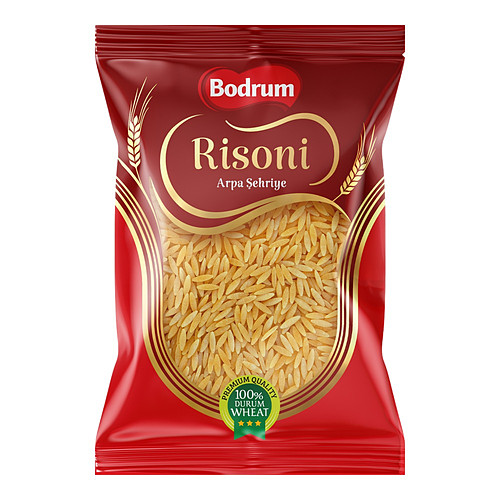 Bodrum Pasta Risoni Arpa Sehriye 500g × 12