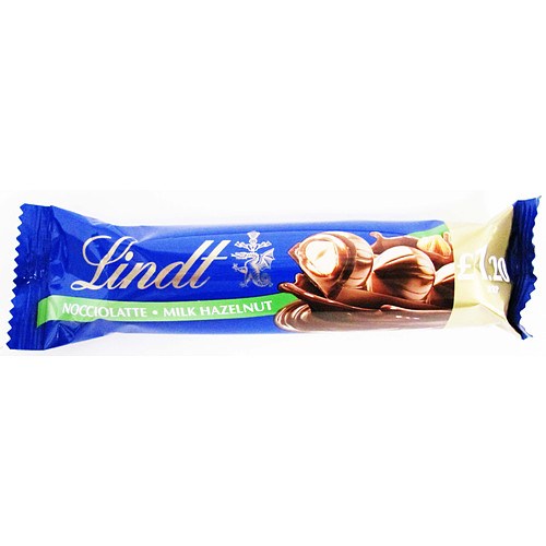 Lindt Milk Hazlenut 35g × 18 × 1