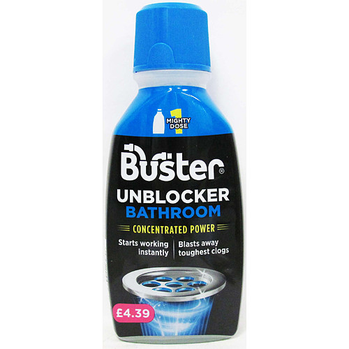 Buster Bathroom Unblocker   300ml × 6 × 1
