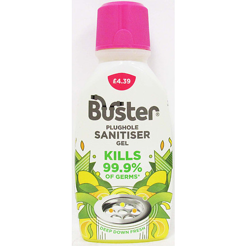 Buster Plughole Sanitiser Gel 300ml  150g × 6 × 1