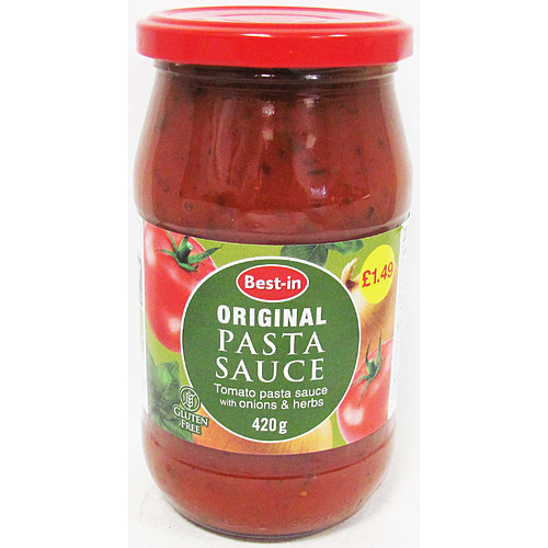Bestin Pasta Sauce Original   420g × 6 × 1
