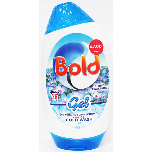 Bold 2In1 Washing Gel Spring Awakening 858ml   858ml × 6 × 1