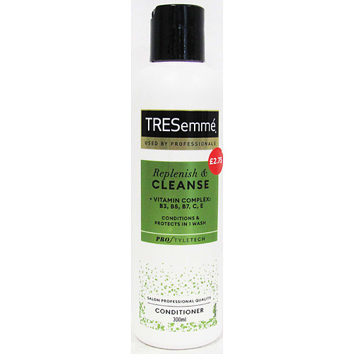 Tresemme Salon Cleanse & Replenish Cond  300ml × 6 × 1