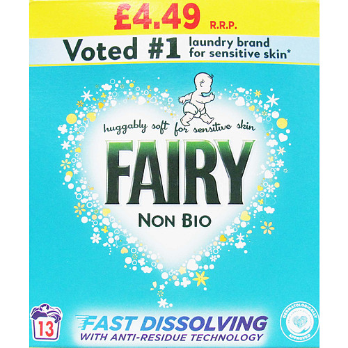 Fairy Non Bio Washing Powder 13 Washes 715g × 6 × 1