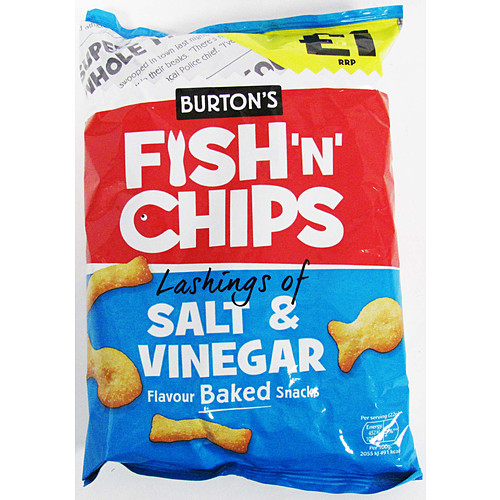 Burtons Fish & Chips 110g 110g × 10 × 1