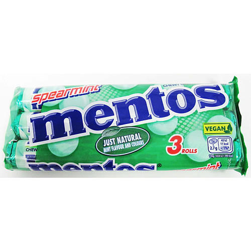 Mentos Spearmint 113g 113g × 25 × 1