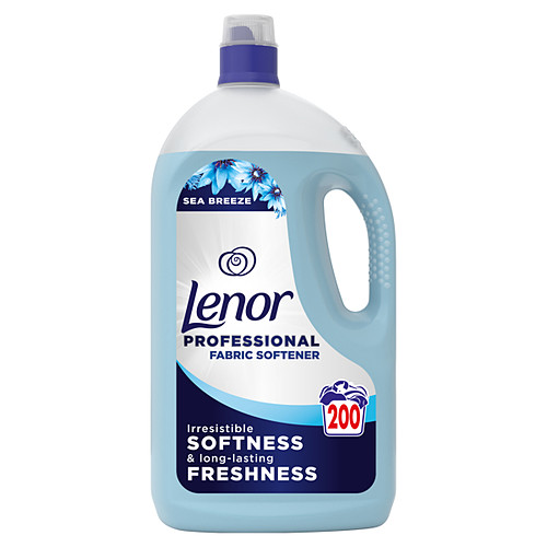 Lenor Professional Fabric Softener, Sea Breeze 4L 4Ltr × 2