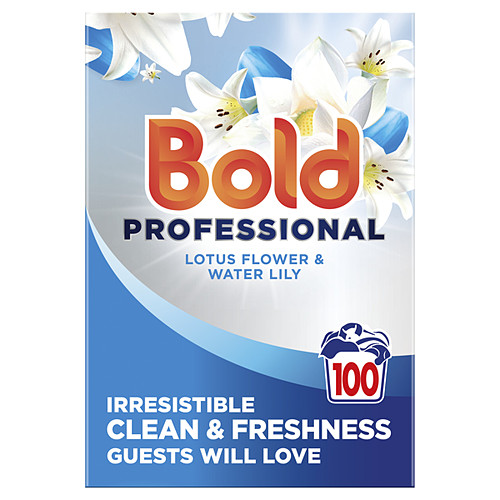 Bold Professional Powder Detergent Lotus Flower & Water Lily, 100 washes, 5.5kg 5.5Kg × 1