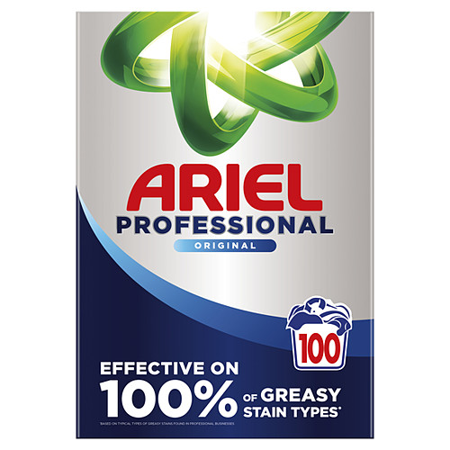 Ariel Professional Washing Powder Laundry Detergent Original 100 washes, 5.5kg 100Wash × 1