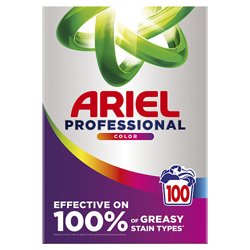 Ariel Professional Washing Powder Laundry Detergent Colour 100 washes, 5.5kg 100Wash × 1