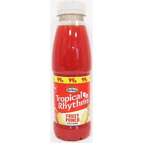 Tropical Rhythms Fruit Punch 330ml 99p 330ml × 12 × 1