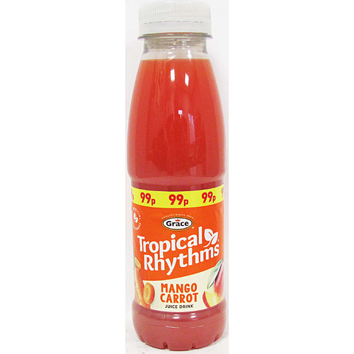 Trpical Rhythms Mango Carrot 330ml 99p 330ml × 12 × 1