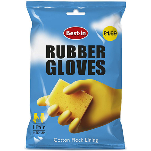 Bestin Household Medium Gloves   Med × 6 × 1