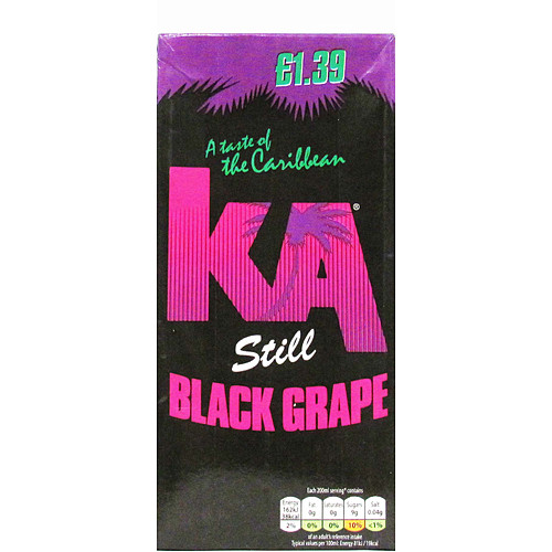 Ka Still Black Grape 1Ltr × 12 × 1