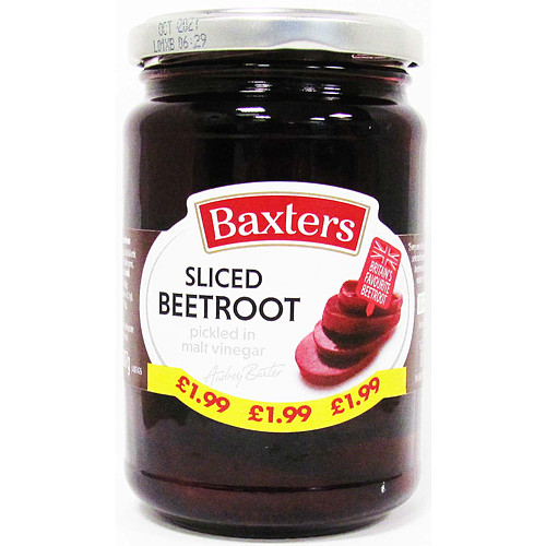 Baxter Sliced Beetroot   340g × 6 × 1