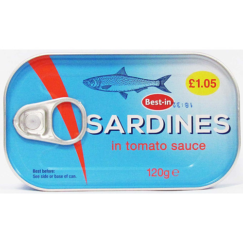 Best In Sardines In Tomato Sauce   120g × 6 × 1