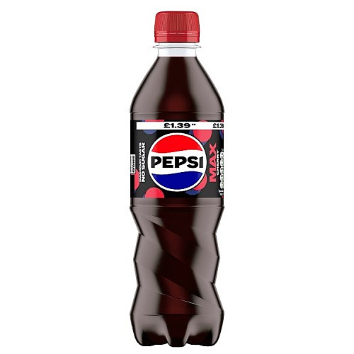 Pepsi Max Cherry Bottle  500ml 500ml × 12 × 1