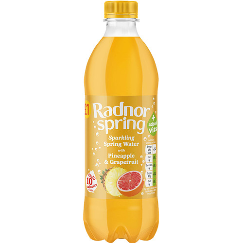 Radnor Spring Pineapple And Grapefruit  500ml × 12 × 1