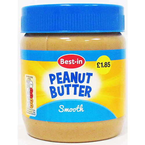 B/In Smooth Peanut Butter   340g × 6 × 1