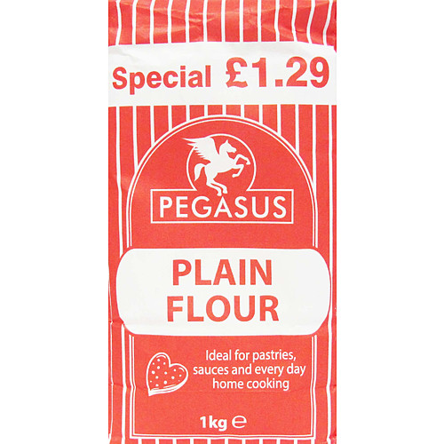 Pegasus Plain Flour   1Kg 1Kg × 10 × 1