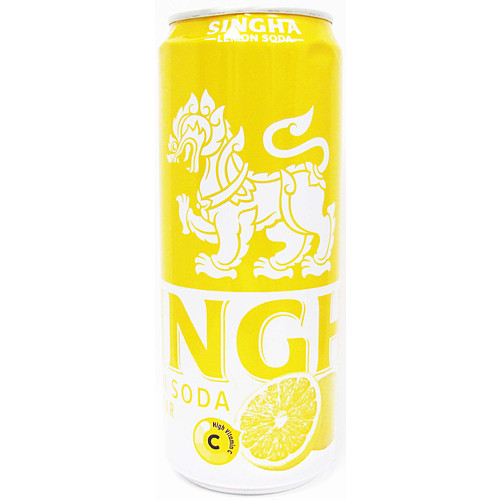 Singha Original Lemon Soda Zero Sugar 300ml 330ml × 6 × 4