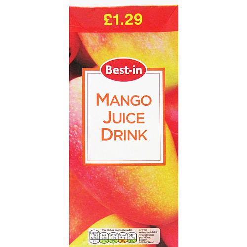B/In Mango Juice   1Ltr × 12 × 1