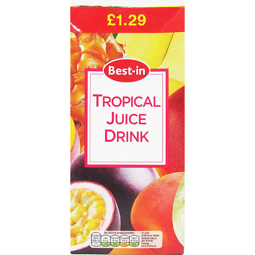 B/In Tropical Juice   1Ltr × 12 × 1