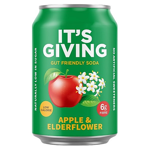 It’s Giving Apple & Elderflower 330ml 330ml × 24 × 1