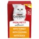 GOURMET Mon Petit Intense Duck, Chicken, Turkey Wet Cat Food 6x50g 50g × 8 × 1