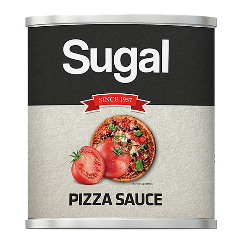 Sugal Tomatoes, Salt Pizza Sauce 3000kg 3Kg × 1
