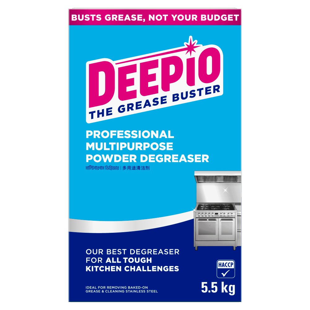DEEPIO Professional Multipurpose Powder Degreaser 5.5kg 5.5Kg × 1