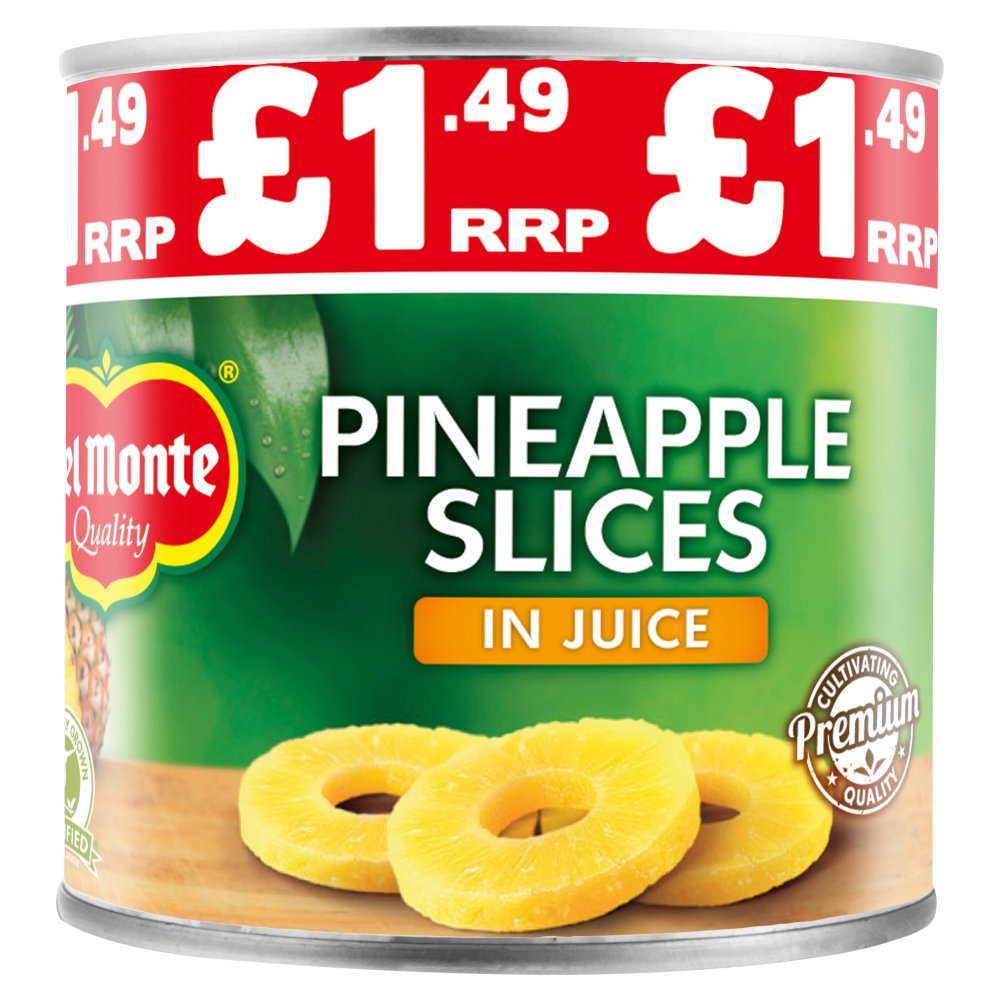 Del Monte Quality Pineapple Slices in Juice 435g 435g × 6 × 1