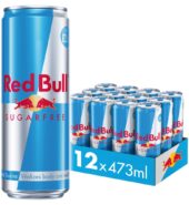 Red Bull Sugarfree Energy Drink 473ml 12 Pack 473ml × 12 × 1