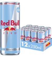 Red Bull Zero Energy Drink 250ml 12 Pack 250ml × 12 × 1