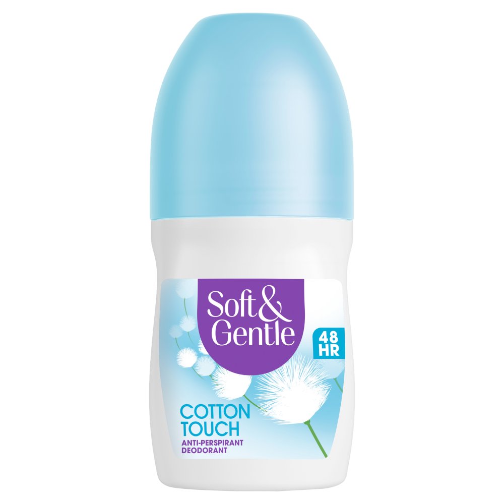 Soft & Gentle Cotton Touch Anti-Perspirant Deodorant 50ml 50ml × 6 × 1