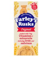 Farley’s Original Rusks All Ages 6 Months Onwards 300g 9s × 6 × 1