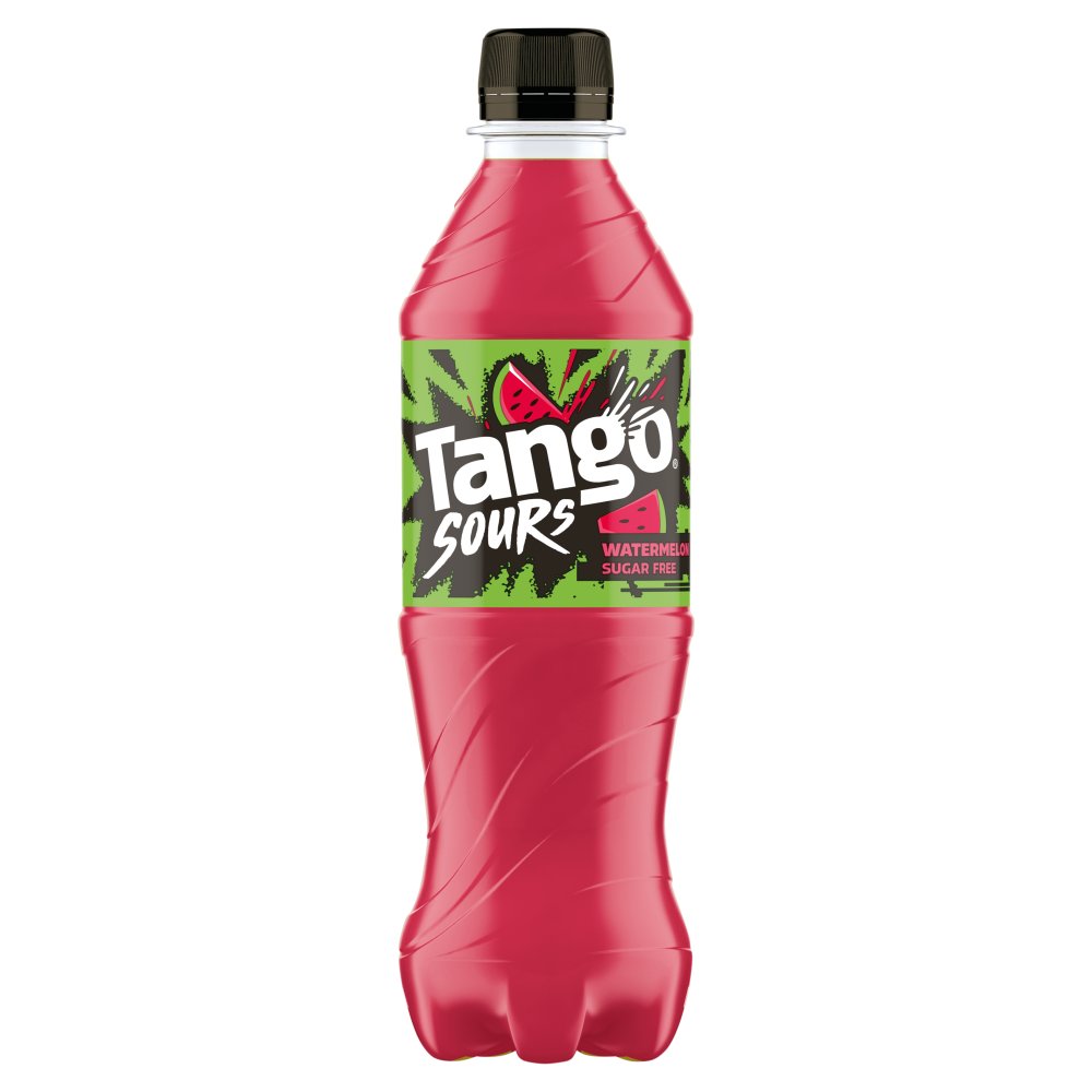 Tango Sours Watermelon Sugar Free 500ml 500ml × 12 × 1