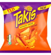 Takis Intense Nacho Cheese Flavour Corn Snack 55g 55g × 21 × 1
