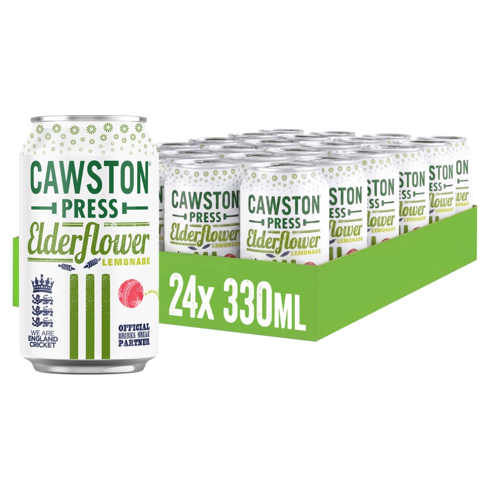 Cawston Press Elderflower Lemonade 330ml 330ml × 24 × 1